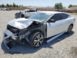 2016 Nissan Maxima SV with VIN 1N4AA6AP3GC423850, listed as a Copart auction lot 56708675 with 113,262 mi miles and Salvage title. Bid and sale history available at DreamBid. Image 1.
