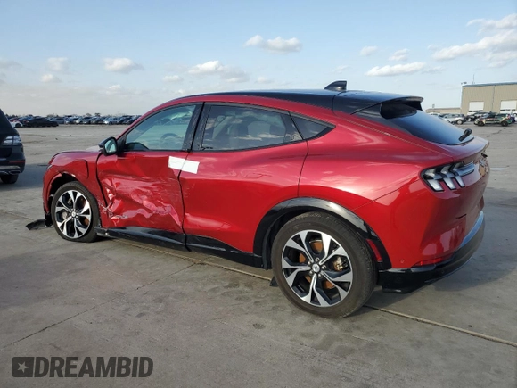 2022 Ford Mustang Mach-E Premium с VIN 3FMTK3SS4NMA01093, выставлен на аукционе Copart как лот 48062625 с пробегом 19 762 миль миль и Списание • Salvage title. История ставок и продаж доступна на DreamBid. Изображение 2.