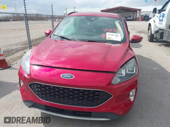 2020 Ford Escape SEL with VIN 1FMCU0H66LUA68502, listed as a IAAI auction lot 41561203 with 140,004 mi miles and . Bid and sale history available at carsss.com. Image 12.