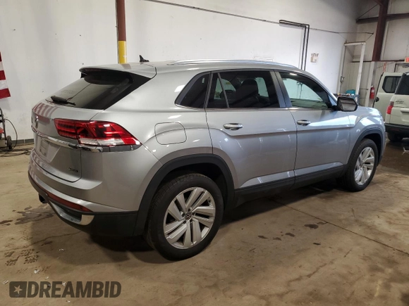 2023 Volkswagen Atlas SE with VIN 1V2KE2CA4PC212952, listed as a Copart auction lot 87014044 with 14,779 mi miles and Salvage title. Bid and sale history available at DreamBid. Image 3.