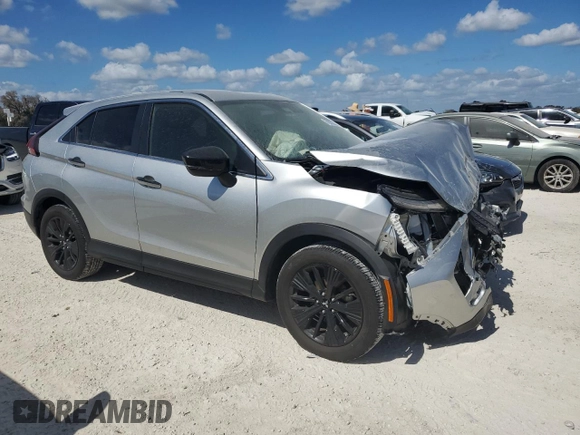 2022 Mitsubishi Eclipse Cross LE with VIN JA4ASVAA6NZ061062, listed as a Copart auction lot 57394845 with Not provided miles and Salvage title. Bid and sale history available at DreamBid. Image 4.