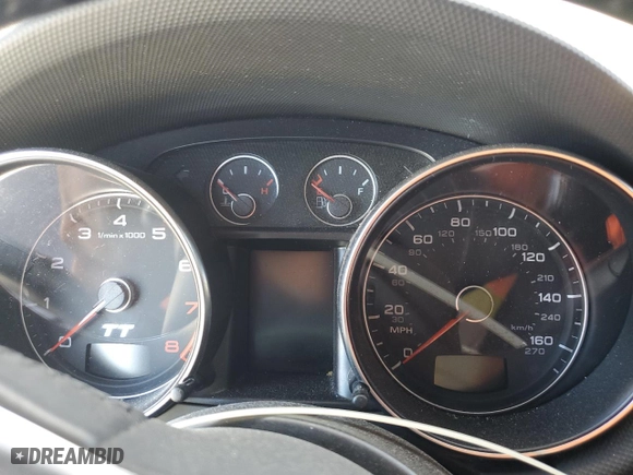 2008 Audi TT 3.2L with VIN TRUDD38J181039129, listed as a Copart auction lot 77385424 with 0 mi miles and Salvage Title. Bid and sale history available at carsss.com. Image 9.
