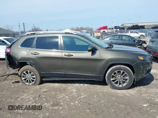 2019 Jeep Cherokee Latitude Plus with VIN 1C4PJMLB8KD146917, listed as a IAAI auction lot 41764434 with 108,104 mi miles and . Bid and sale history available at carsss.com. Image 13.