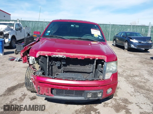 2012 Ford F-150 XL with VIN 1FTFW1CT5CFC95215, listed as a IAAI auction lot 41644046 with 222,735 mi miles. Bid and sale history available at carsss.com. Image 13.