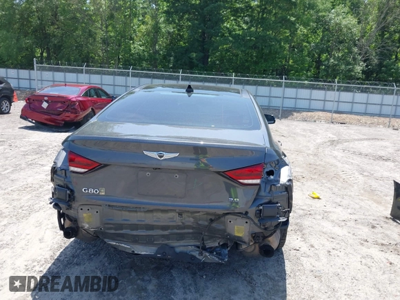 2017 Genesis G80 3.8L с VIN KMHGN4JE3HU205815, выставлен на аукционе IAAI как лот 42256279 с пробегом 111 158 миль миль и . История ставок и продаж доступна на DreamBid. Изображение 17.