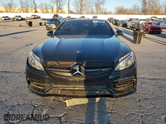 2017 Mercedes-Benz C 63 AMG with VIN 55SWF8GB3HU233221, listed as a Copart auction lot 84901404 with 80,106 mi miles and Salvage title. Bid and sale history available at DreamBid. Image 5.