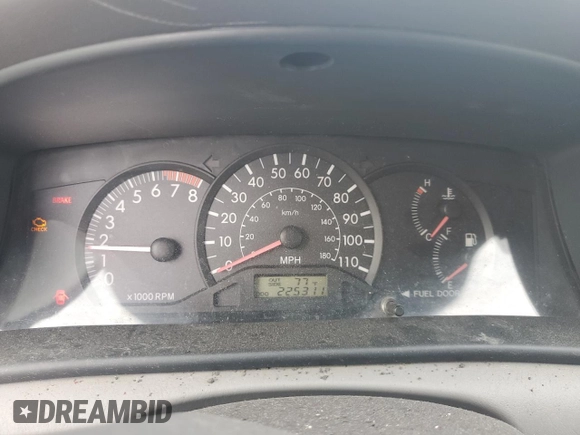 2006 Toyota Corolla CE with VIN JTDBR32EX60090971, listed as a Copart auction lot 54992905 with 225,311 mi miles and Clean Title. Bid and sale history available at DreamBid. Image 9.
