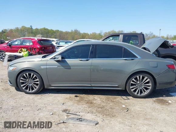 2017 Lincoln Continental Reserve with VIN 1LN6L9RP8H5603584, listed as a IAAI auction lot 42110073 with 164,075 mi miles. Bid and sale history available at carsss.com. Image 14.