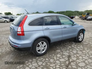 2011 Honda CR-V EX-L with VIN 5J6RE4H71BL035529, listed as a Copart auction lot 53527234 with 154,063 mi miles and Salvage Title. Bid and sale history available at carsss.com. Image 3.