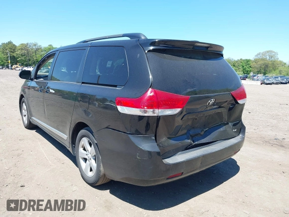 2014 Toyota Sienna LE AAS with VIN 5TDKK3DC6ES453200, listed as a IAAI auction lot 42277928 with 347,887 mi miles and . Bid and sale history available at DreamBid. Image 6.