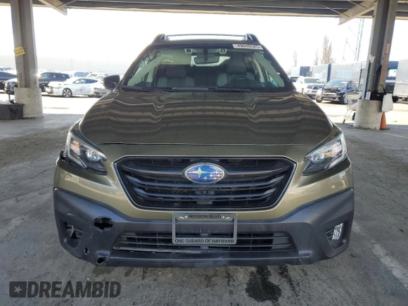 2021 Subaru Outback Onyx XT with VIN 4S4BTGLD4M3227019, listed as a Copart auction lot 49040525 with 78,772 mi miles and Salvage title. Bid and sale history available at DreamBid. Image 5.
