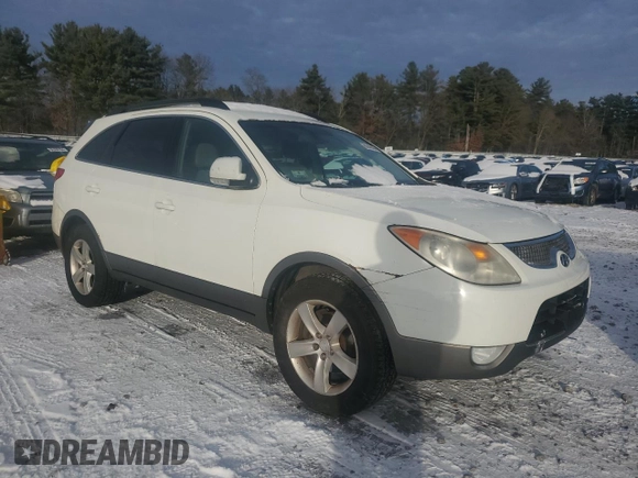 2007 Hyundai Veracruz GLS with VIN KM8NU73CX7U012177, listed as a Copart auction lot 86046444 with 208,858 mi miles and Clean Title. Bid and sale history available at DreamBid. Image 4.