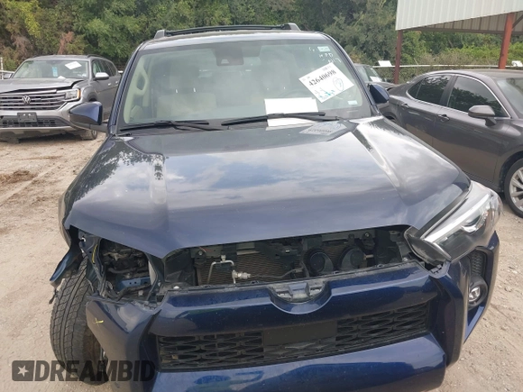 2023 Toyota 4Runner SR5 with VIN JTEEU5JR2P5297771, listed as a IAAI auction lot 42640698 with 49,151 mi miles and . Bid and sale history available at DreamBid. Image 12.