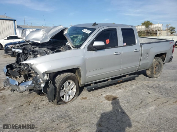 2018 Chevrolet Silverado 1500 LT with VIN 2GCVKREC1J1110715, listed as a Copart auction lot 50178853 with 160,741 mi miles and Salvage Title. Bid and sale history available at carsss.com. Image 1.