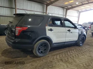 2014 Ford Utility Police Interceptor with VIN 1FM5K8AR9EGC50116, listed as a Copart auction lot 71895094 with 182,344 mi miles and Clean Title. Bid and sale history available at carsss.com. Image 3.