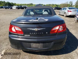 2008 Chrysler Sebring LX with VIN 1C3LC45K58N105657, listed as a Copart auction lot 54226424 with 239,087 mi miles and Salvage Title. Bid and sale history available at carsss.com. Image 6.