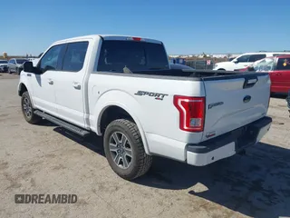 2016 Ford F-150 XLT with VIN 1FTEW1EF9GKF62954, listed as a IAAI auction lot 41770563 with 90,622 mi miles. Bid and sale history available at carsss.com. Image 3.