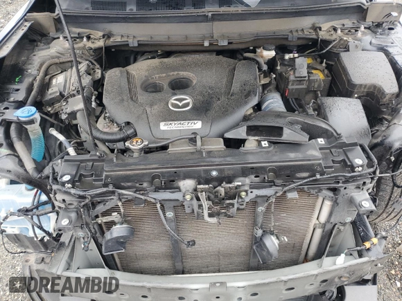 2018 Mazda CX-9 Touring with VIN JM3TCBCY0J0223441, listed as a Copart auction lot 61023105 with 44,040 mi miles and Salvage title. Bid and sale history available at DreamBid. Image 12.