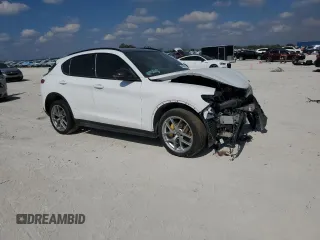 2019 Alfa Romeo Stelvio Ti Sport z VIN ZASPAKBN4K7C50293, wystawiony jako Copart lot #43664025 z przebiegiem 49 382 mil mil oraz Nie do naprawy. Historia ofert i sprzedaży dostępna na DreamBid. Obrazek 4.