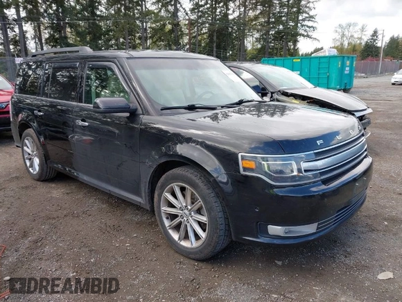 2018 Ford Flex Limited with VIN 2FMGK5D87JBA13975, listed as a IAAI auction lot 42027978 with 108,350 mi miles. Bid and sale history available at carsss.com. Image 1.