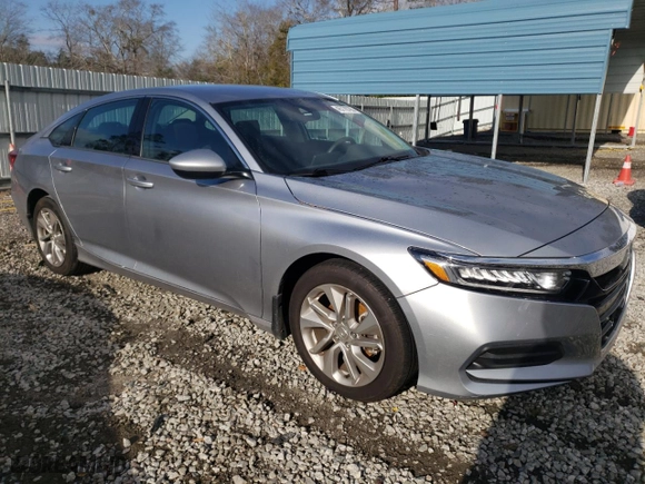 2020 Honda Accord Sedan LX with VIN 1HGCV1F16LA092252, listed as a Copart auction lot 45776785 with 55,635 mi miles and Salvage Title. Bid and sale history available at carsss.com. Image 4.