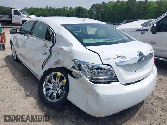 2013 Buick LaCrosse Leather with VIN 1G4GC5E30DF280524, listed as a IAAI auction lot 42216828 with 107,045 mi miles and . Bid and sale history available at DreamBid. Image 3.