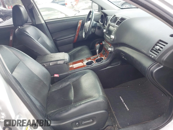 2012 Toyota Highlander Limited with VIN JTEDC3EH7C2007301, listed as a IAAI auction lot 42277573 with 188,318 mi miles and . Bid and sale history available at DreamBid. Image 5.
