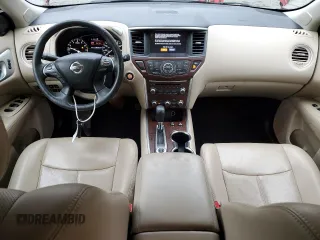 2017 Nissan Pathfinder Platinum с VIN 5N1DR2MM1HC653099, выставлен на аукционе Copart как лот 61211755 с пробегом 93 976 миль миль и Списание • Salvage title. История ставок и продаж доступна на DreamBid. Изображение 8.