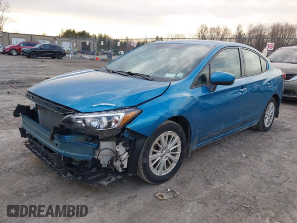 2018 Subaru Impreza Premium z VIN 4S3GKAB61J3600395, wystawiony jako IAAI lot #41816178 z przebiegiem 133 606 mil mil oraz . Historia ofert i sprzedaży dostępna na DreamBid. Obrazek 18.