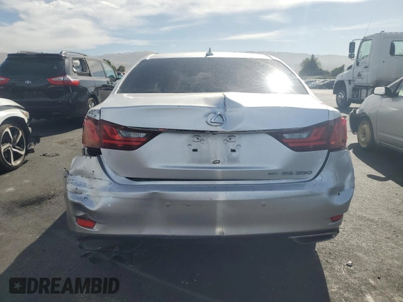 2013 Lexus GS 350 with VIN JTHCE1BL6D5019588, listed as a Copart auction lot 63607685 with 126,608 mi miles and Salvage title. Bid and sale history available at DreamBid. Image 6.