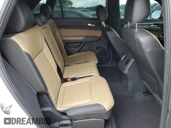 2022 Volkswagen Atlas SE with VIN 1V2JE2CA2NC207421, listed as a Copart auction lot 49580685 with 50,816 mi miles and Salvage title. Bid and sale history available at DreamBid. Image 11.
