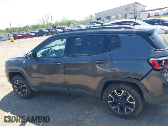 2021 Jeep Compass Trailhawk with VIN 3C4NJDDB8MT529176, listed as a IAAI auction lot 41984762 with 122,412 mi miles and . Bid and sale history available at DreamBid. Image 15.