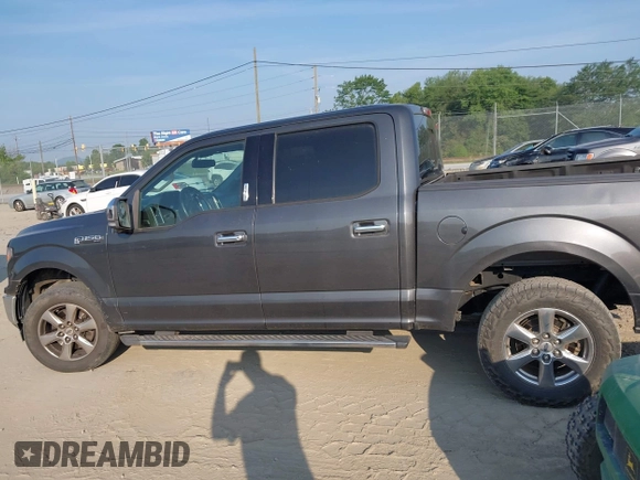 2019 Ford F-150 XL with VIN 1FTEW1C48KKF03291, listed as a IAAI auction lot 42545478 with 56,418 mi miles and . Bid and sale history available at DreamBid. Image 14.