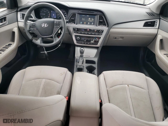 2016 Hyundai Sonata 2.4L SE with VIN 5NPE24AFXGH329005, listed as a Copart auction lot 49318275 with 90,132 mi miles and Salvage Title. Bid and sale history available at carsss.com. Image 8.