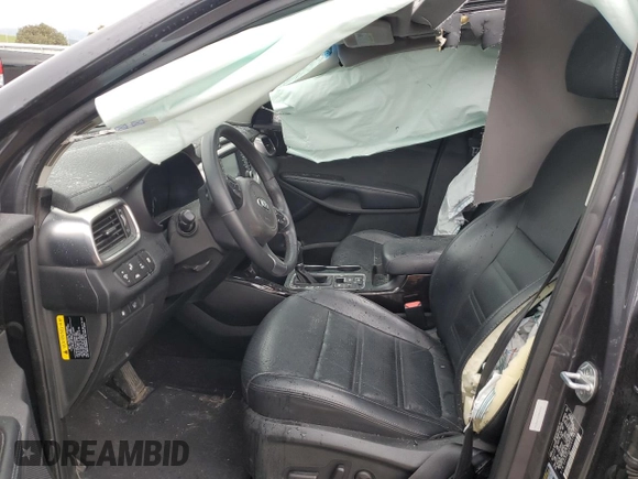 2018 Kia Sorento EX with VIN 5XYPHDA53JG423613, listed as a Copart auction lot 60920185 with 65,122 mi miles and Salvage title. Bid and sale history available at DreamBid. Image 7.