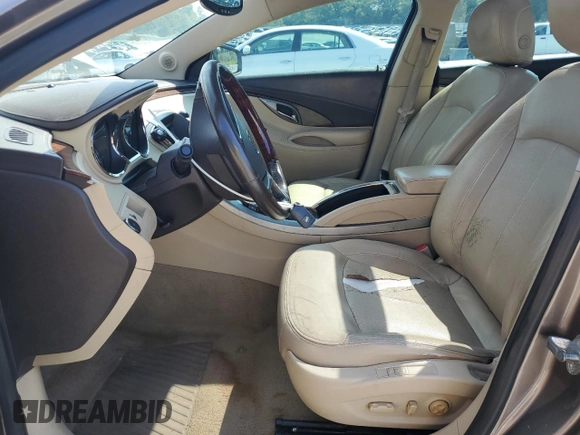 2010 Buick LaCrosse CXL with VIN 1G4GC5EG7AF145636, listed as a Copart auction lot 71729074 with 150,589 mi miles and Clean Title. Bid and sale history available at DreamBid. Image 7.