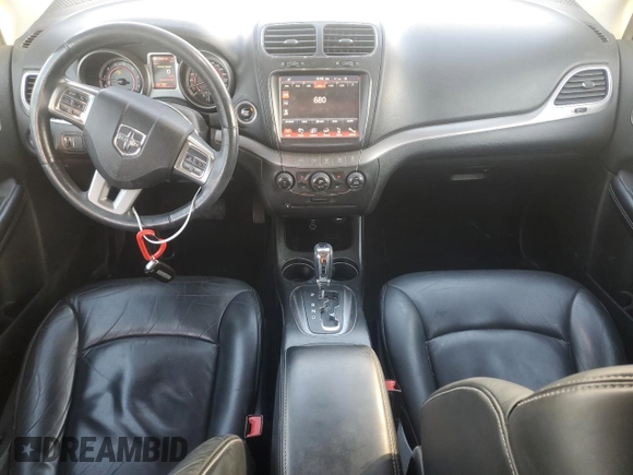 2017 Dodge Journey Crossroad Plus with VIN 3C4PDDGG3HT623222, listed as a Copart auction lot 55228475 with 120,447 mi miles and Salvage title. Bid and sale history available at DreamBid. Image 8.