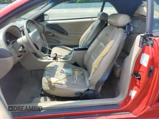 2003 Ford Mustang Deluxe with VIN 1FAFP44423F396045, listed as a Copart auction lot 60459935 with 243,215 mi miles and Salvage title. Bid and sale history available at DreamBid. Image 7.