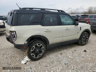 2024 Ford Bronco Sport Outer Banks with VIN 3FMCR9C68RRE44582, listed as a Copart auction lot 51623415 with 9,462 mi miles and Clean Title. Bid and sale history available at carsss.com. Image 3.