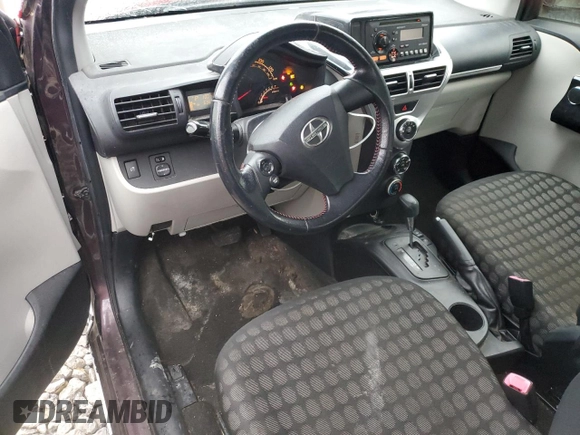 2013 Scion iQ with VIN JTNJJXB09DJ025885, listed as a Copart auction lot 45406845 with 63,679 mi miles and Salvage title. Bid and sale history available at DreamBid. Image 8.