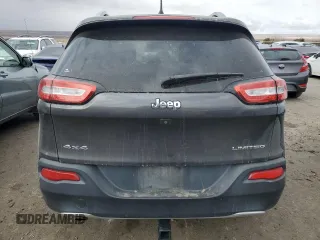 2017 Jeep Cherokee Limited with VIN 1C4PJMDBXHW537028, listed as a Copart auction lot 43150265 with 150,946 mi miles and Salvage Title. Bid and sale history available at carsss.com. Image 6.