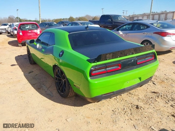 2017 Dodge Challenger R/T Scat Pack with VIN 2C3CDZFJ1HH613584, listed as a IAAI auction lot 41643555 with 29,751 mi miles. Bid and sale history available at carsss.com. Image 3.