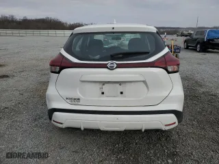 2021 Nissan Kicks S with VIN 3N1CP5BVXML467713, listed as a Copart auction lot 43392705 with 86,107 mi miles and Salvage Title. Bid and sale history available at carsss.com. Image 6.