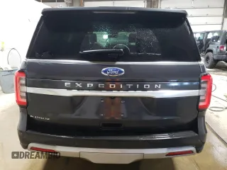 2022 Ford Expedition Platinum with VIN 1FMJU1MTXNEA47383, listed as a Copart auction lot 87005364 with 28,696 mi miles and Salvage title. Bid and sale history available at DreamBid. Image 6.