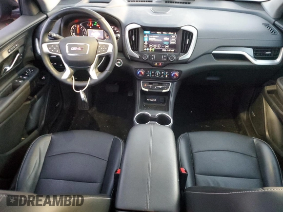 2023 GMC Terrain SLT with VIN 3GKALVEG2PL122195, listed as a Copart auction lot 86747984 with 9,185 mi miles and Salvage Title. Bid and sale history available at carsss.com. Image 8.