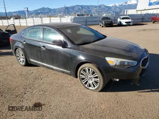 2016 Kia Cadenza Premium with VIN KNALN4D73G5220806, listed as a Copart auction lot 80949724 with 88,114 mi miles and Salvage Title. Bid and sale history available at carsss.com. Image 4.