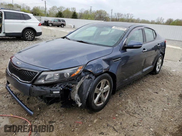 2015 Kia Optima LX with VIN 5XXGM4A77FG417953, listed as a Copart auction lot 52033725 with 147,970 mi miles and Non repairable. Bid and sale history available at DreamBid. Image 1.