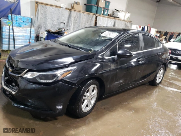 2016 Chevrolet Cruze LT with VIN 1G1BE5SM4G7236748, listed as a Copart auction lot 42444935 with 186,442 mi miles and Clean Title. Bid and sale history available at carsss.com. Image 1.
