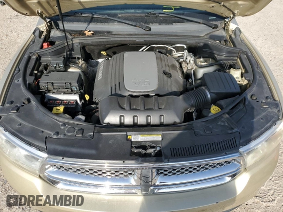 2011 Dodge Durango Citadel with VIN 1D4SD5GT9BC674310, listed as a Copart auction lot 48493165 with 153,232 mi miles and Salvage title. Bid and sale history available at DreamBid. Image 12.