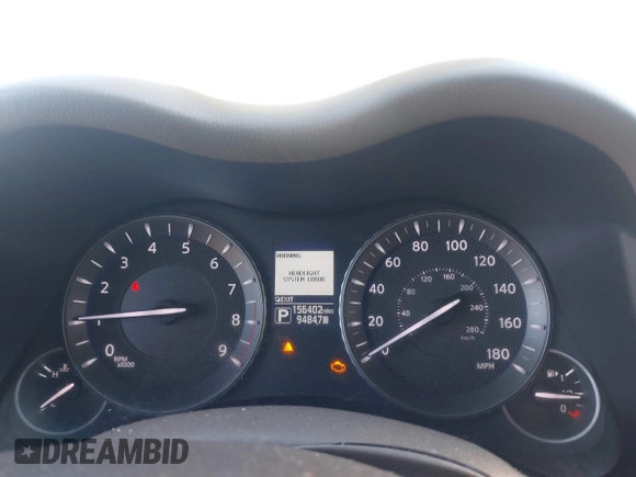 2015 Infiniti Q70 with VIN JN1BY1PP6FM600441, listed as a IAAI auction lot 41328735 with 156,402 mi miles and . Bid and sale history available at DreamBid. Image 7.
